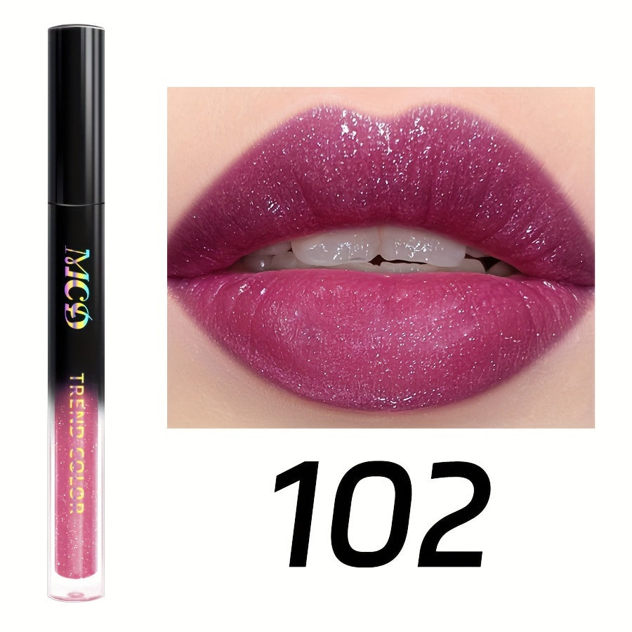 Durable Pearly Glitter Liquid Lip Gloss Multifunction Stack 15 Colors Makeup Shimmer Pigment Eyeshadow Set Waterproof Smokey Beauty Makeup Kit Earth Color Golden Champagne Black Purple Blue Pearl White Mardi Gras For Music Fe