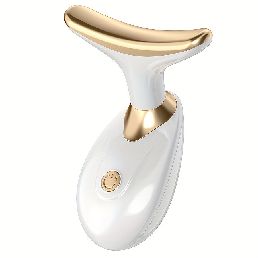 This Compact And Portable Electric Facial Beauty Device Features a Vibrating Massage Function And Is Powered by AAA Batteries (Includes Two Size 7 Batteries).