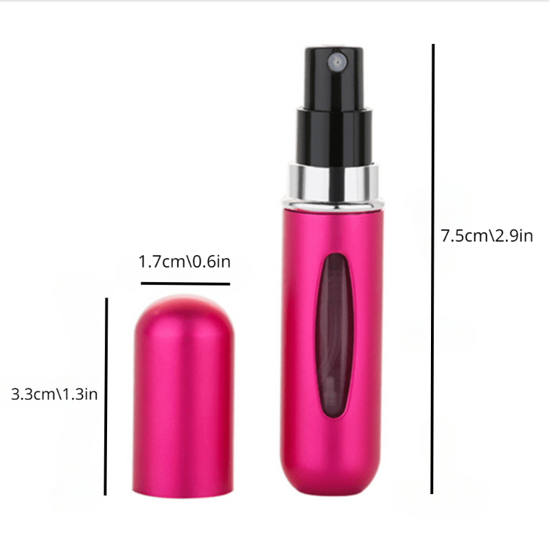 1pc Ultra Lightweight Perfume Bottle Dispenser - Compact Travel Organizer for Cosmetics, Scrubs & More - Stylish Home Essential, Effortlessly Store & Carry Your Beauty essentials
