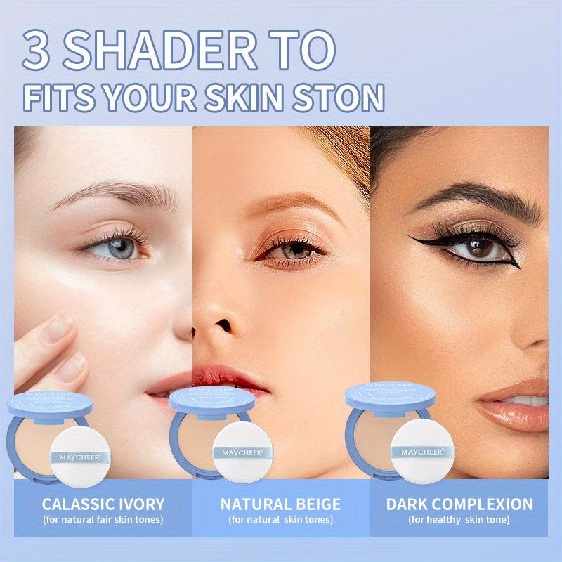 3-Color Oil-Absorbing Matte Face Powder - Time-Tested Long Lasting Wear, Seamless Flawless Finish - Travel-Friendly Compact Loose Powder for a Lightweight, On-The-Go Beauty Solution - Choose Your Perfect Shade