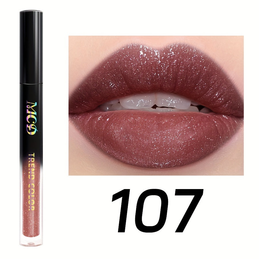 Durable Pearly Glitter Liquid Lip Gloss Multifunction Stack 15 Colors Makeup Shimmer Pigment Eyeshadow Set Waterproof Smokey Beauty Makeup Kit Earth Color Golden Champagne Black Purple Blue Pearl White Mardi Gras For Music Fe