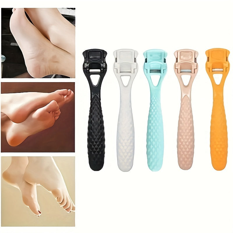 1-Pack Pro Foot Scraper - Removes Dead Skin and Calluses, Exfoliates Rough Heels, Softens Sole, and Trims Thick Cuticles - Personal Care and Beauty Gadget for At-Home Pedicure and Foot Care