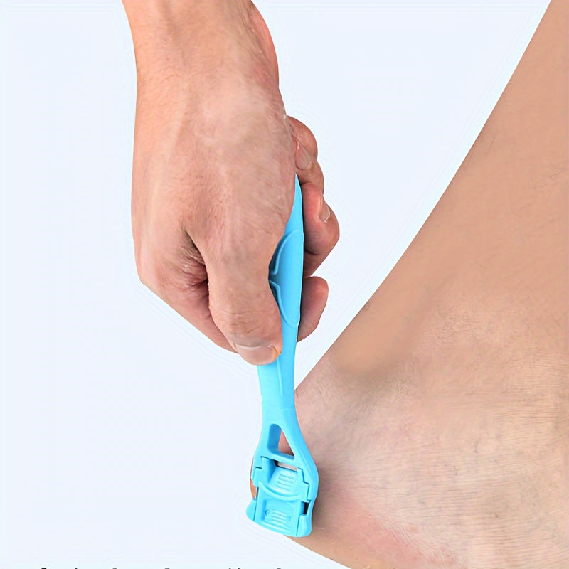 1-Pack Pro Foot Scraper - Removes Dead Skin and Calluses, Exfoliates Rough Heels, Softens Sole, and Trims Thick Cuticles - Personal Care and Beauty Gadget for At-Home Pedicure and Foot Care