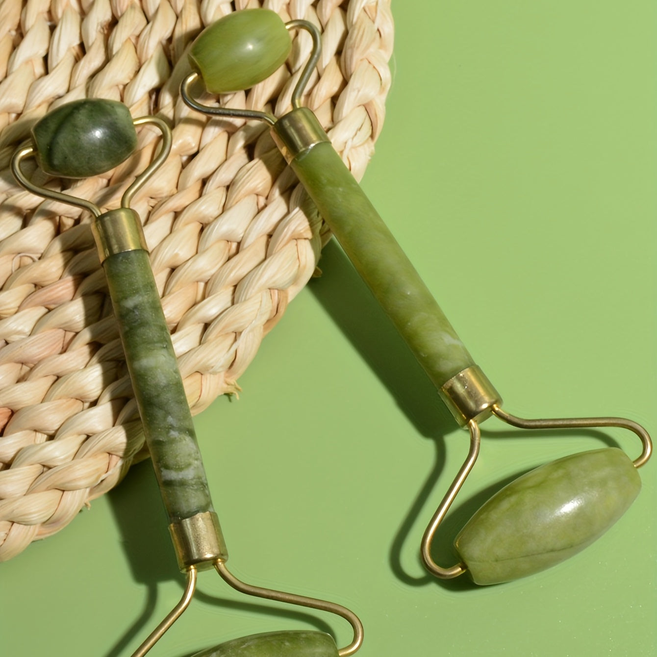 Natural Jade Roller And Gua Sha Set For Face And Body - Promote Natural Beauty - Perfect Gift For Women