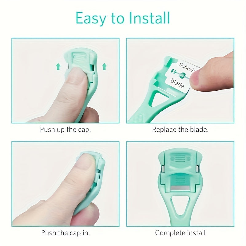 1-Pack Pro Foot Scraper - Removes Dead Skin and Calluses, Exfoliates Rough Heels, Softens Sole, and Trims Thick Cuticles - Personal Care and Beauty Gadget for At-Home Pedicure and Foot Care
