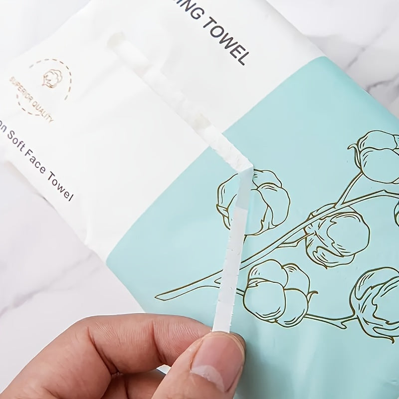 Ultra-Soft Disposable Face Towels - Dual Wet/Dry Use, Thick & Gentle for Makeup Removal, Beauty Salons & Home Cleaning