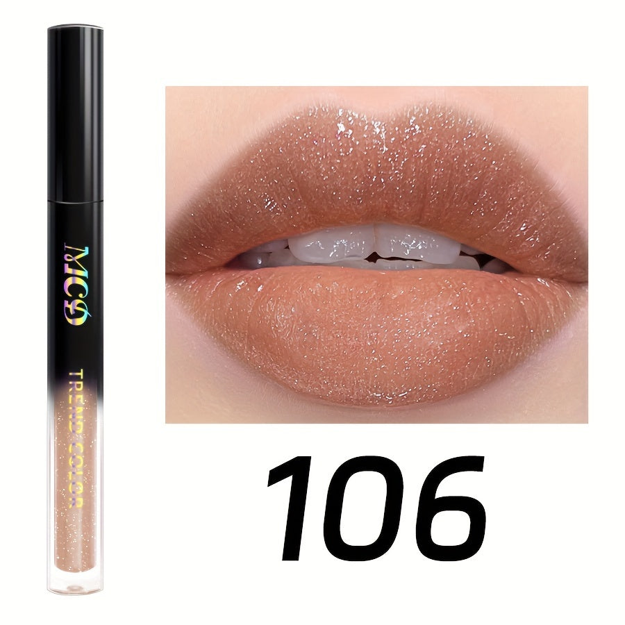 Durable Pearly Glitter Liquid Lip Gloss Multifunction Stack 15 Colors Makeup Shimmer Pigment Eyeshadow Set Waterproof Smokey Beauty Makeup Kit Earth Color Golden Champagne Black Purple Blue Pearl White Mardi Gras For Music Fe