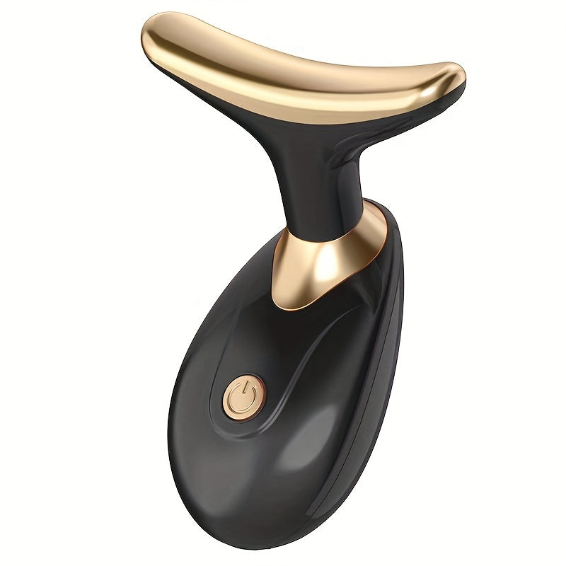 This Compact And Portable Electric Facial Beauty Device Features a Vibrating Massage Function And Is Powered by AAA Batteries (Includes Two Size 7 Batteries).
