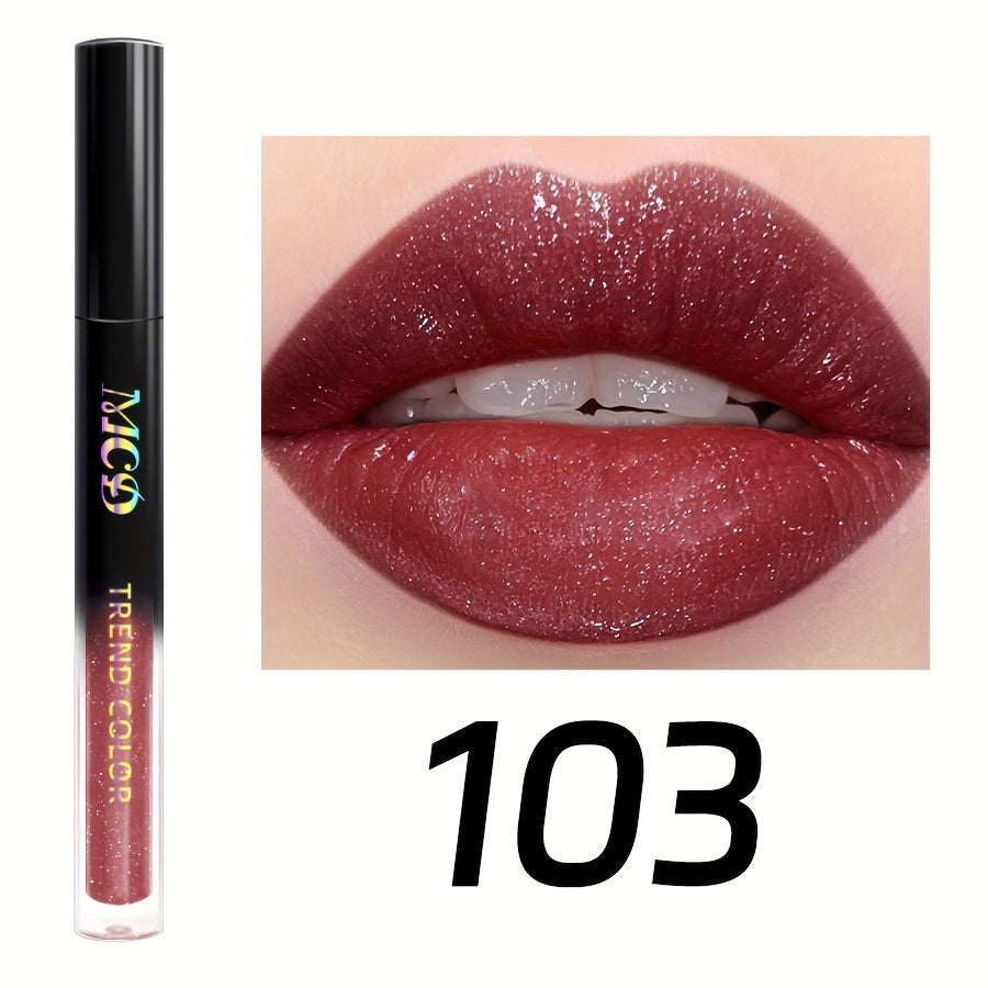 Durable Pearly Glitter Liquid Lip Gloss Multifunction Stack 15 Colors Makeup Shimmer Pigment Eyeshadow Set Waterproof Smokey Beauty Makeup Kit Earth Color Golden Champagne Black Purple Blue Pearl White Mardi Gras For Music Fe