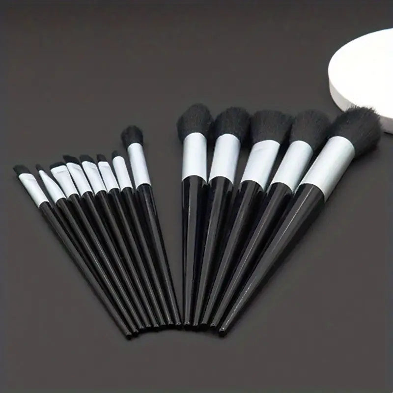 13PCS Soft Fluffy Makeup Brushes Set For Cosmetics Foundation Blush Powder Eyeshadow Kabuki Blending Makeup Brush Beauty Tool