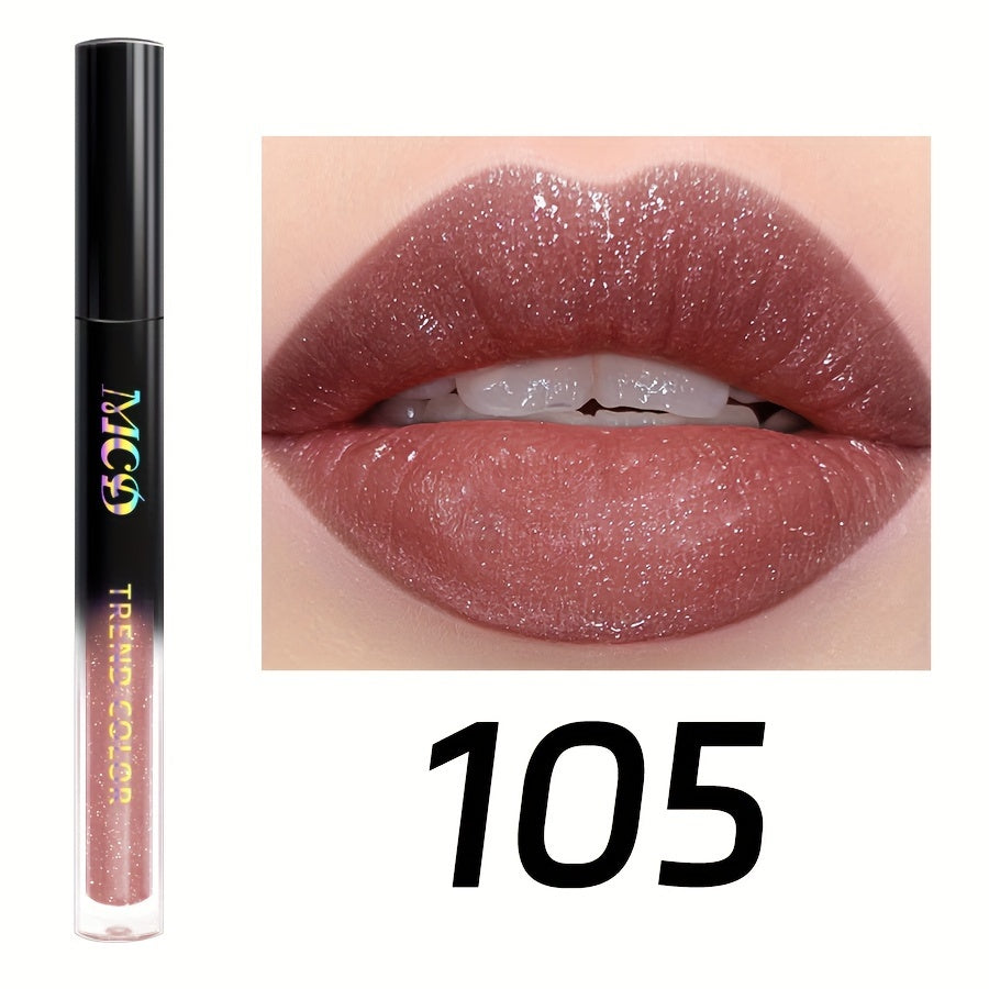 Durable Pearly Glitter Liquid Lip Gloss Multifunction Stack 15 Colors Makeup Shimmer Pigment Eyeshadow Set Waterproof Smokey Beauty Makeup Kit Earth Color Golden Champagne Black Purple Blue Pearl White Mardi Gras For Music Fe