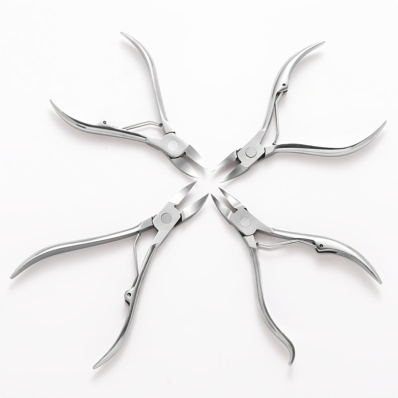 Durable Stainless Steel Cuticle Nipper for Manicure and Pedicure - Perfect for Cuticle Removal and Fingernail and Toenail Health