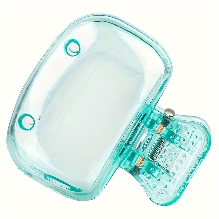 1pc TravelMate Portable Toothbrush Holder with Cap, Formaldehyde-Free, Snap-On Protective Travel Case for Oral Health, Essential Toothbrush Storage Clip for Home and Travel Use