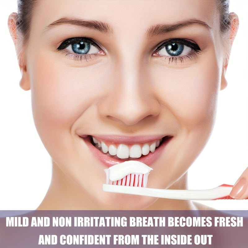 60g ROZINO 3D Snow Whitening Toothpaste for Sensitive Teeth & Bad Breath - Enamel, Gum Protection, Fresh Breath, Basic Cleaning, Moisturizing Formula, Dental Care Essentials, Healthfocused Design, Breathfreshening Ingredients