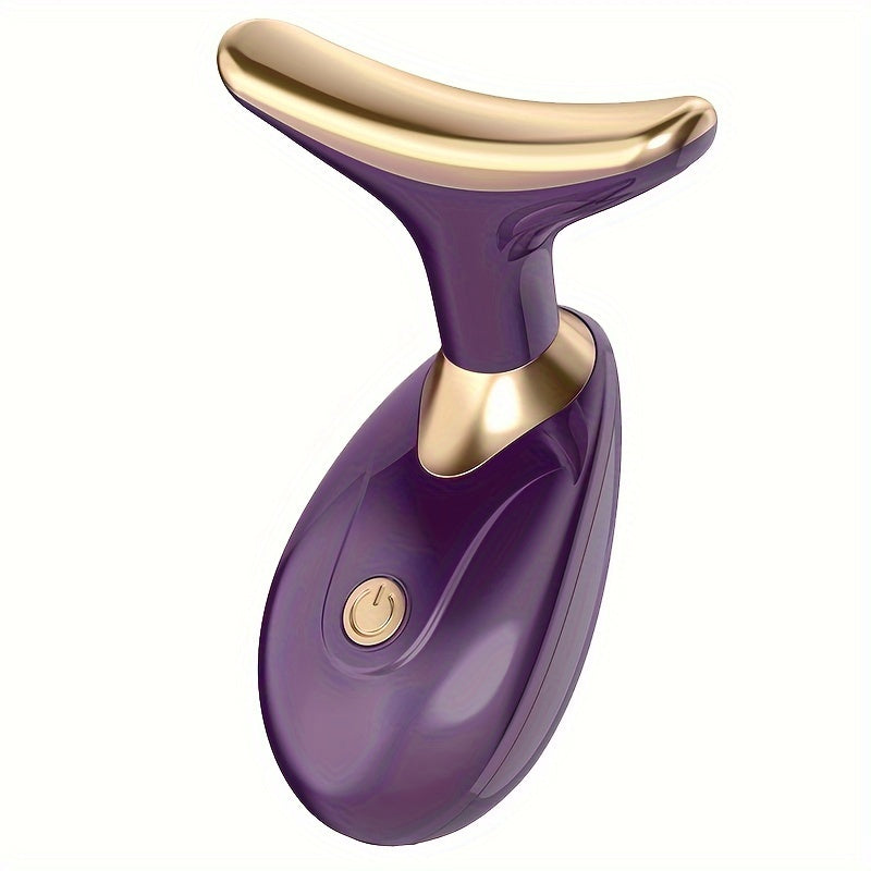 This Compact And Portable Electric Facial Beauty Device Features a Vibrating Massage Function And Is Powered by AAA Batteries (Includes Two Size 7 Batteries).