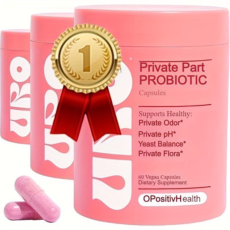 Women's Probiotics, Daily Care, New Upgrade - Love Yourself More, Multiple Probiotic Strains Regulate Normal Daily Activities, Care for Yourself, 60 Vegetable Capsules, Multiple Strains Daily Care, Promote Digestive Health an