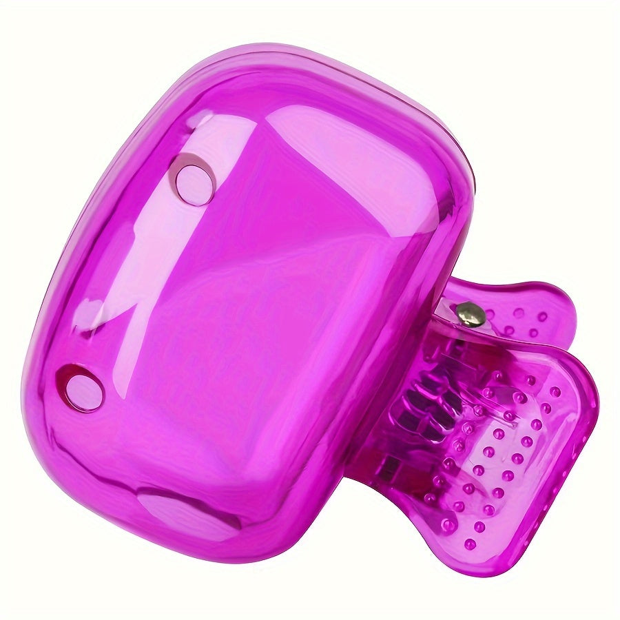 1pc TravelMate Portable Toothbrush Holder with Cap, Formaldehyde-Free, Snap-On Protective Travel Case for Oral Health, Essential Toothbrush Storage Clip for Home and Travel Use