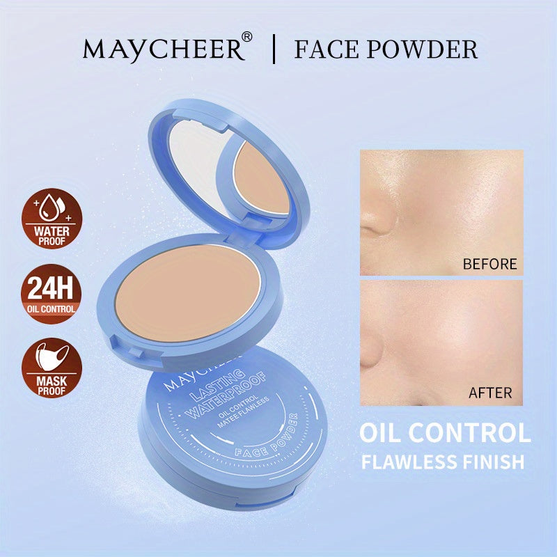 3-Color Oil-Absorbing Matte Face Powder - Time-Tested Long Lasting Wear, Seamless Flawless Finish - Travel-Friendly Compact Loose Powder for a Lightweight, On-The-Go Beauty Solution - Choose Your Perfect Shade