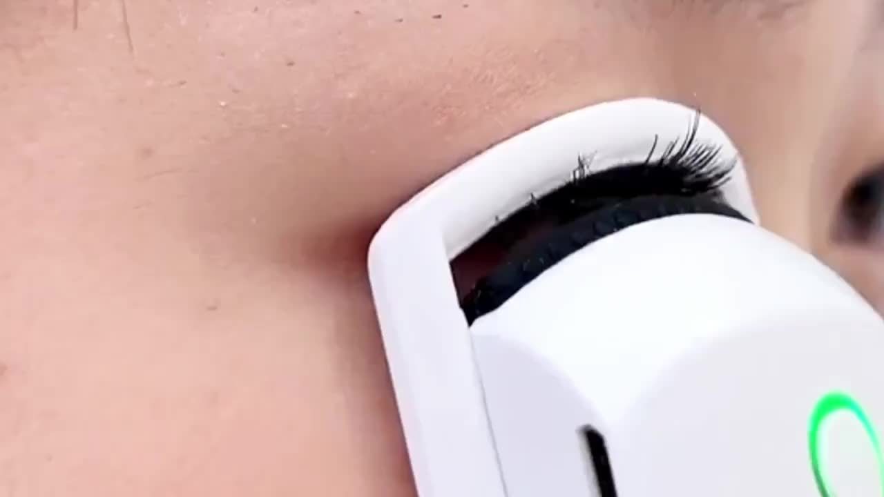 [Long-Lasting Curl] ABS Electric Eyelash Curler | Modern Beauty | Long-Lasting Curl | Home Use | Easy to Use