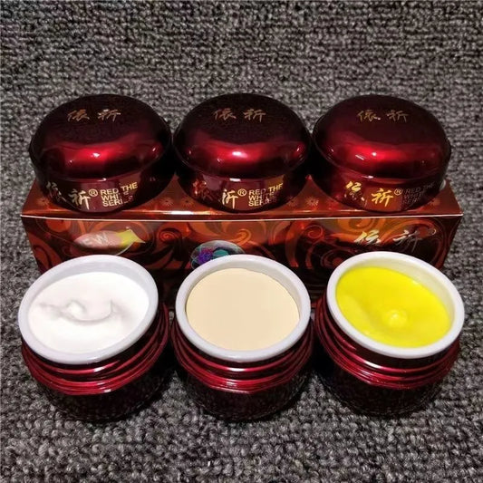 HIGH Quality Red Cover Set Moisturizing ABC Cream+Wash