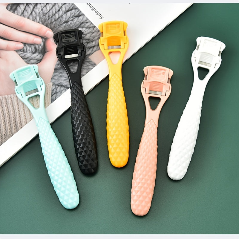 1-Pack Pro Foot Scraper - Removes Dead Skin and Calluses, Exfoliates Rough Heels, Softens Sole, and Trims Thick Cuticles - Personal Care and Beauty Gadget for At-Home Pedicure and Foot Care
