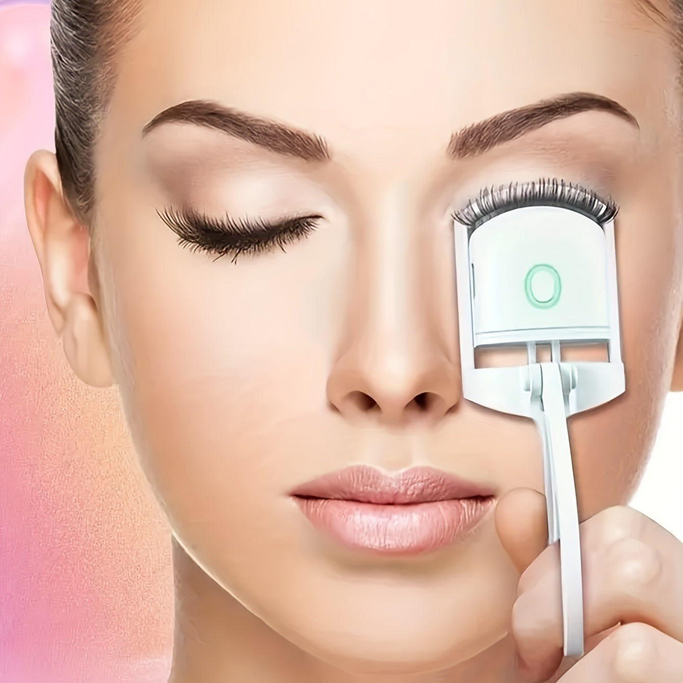 [Long-Lasting Curl] ABS Electric Eyelash Curler | Modern Beauty | Long-Lasting Curl | Home Use | Easy to Use