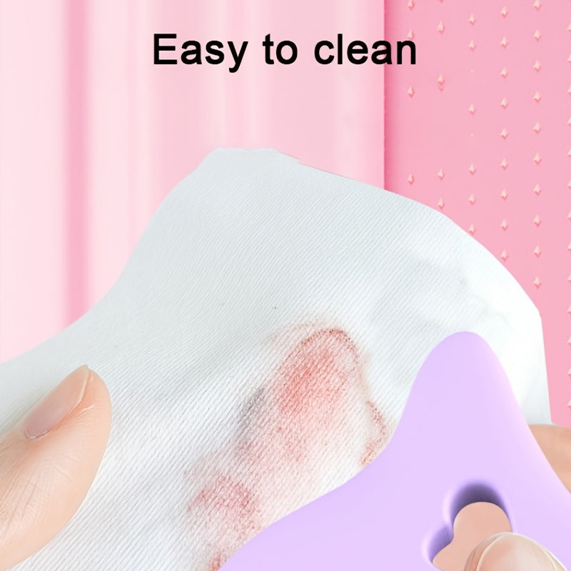 [Silicone Beauty Tool] Silicone Makeup Beauty Tool | Eyeliner Stencils - Wing Tips, Mascara, Lipstick, Cream Mask Applicator for Perfect Application